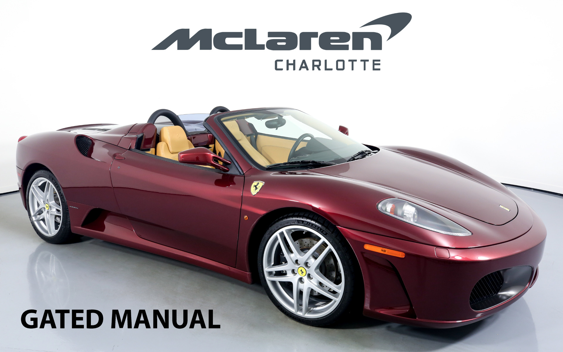 Used 2006 Ferrari F430 Spider For Sale 279 996 Mclaren Charlotte Stock 148402