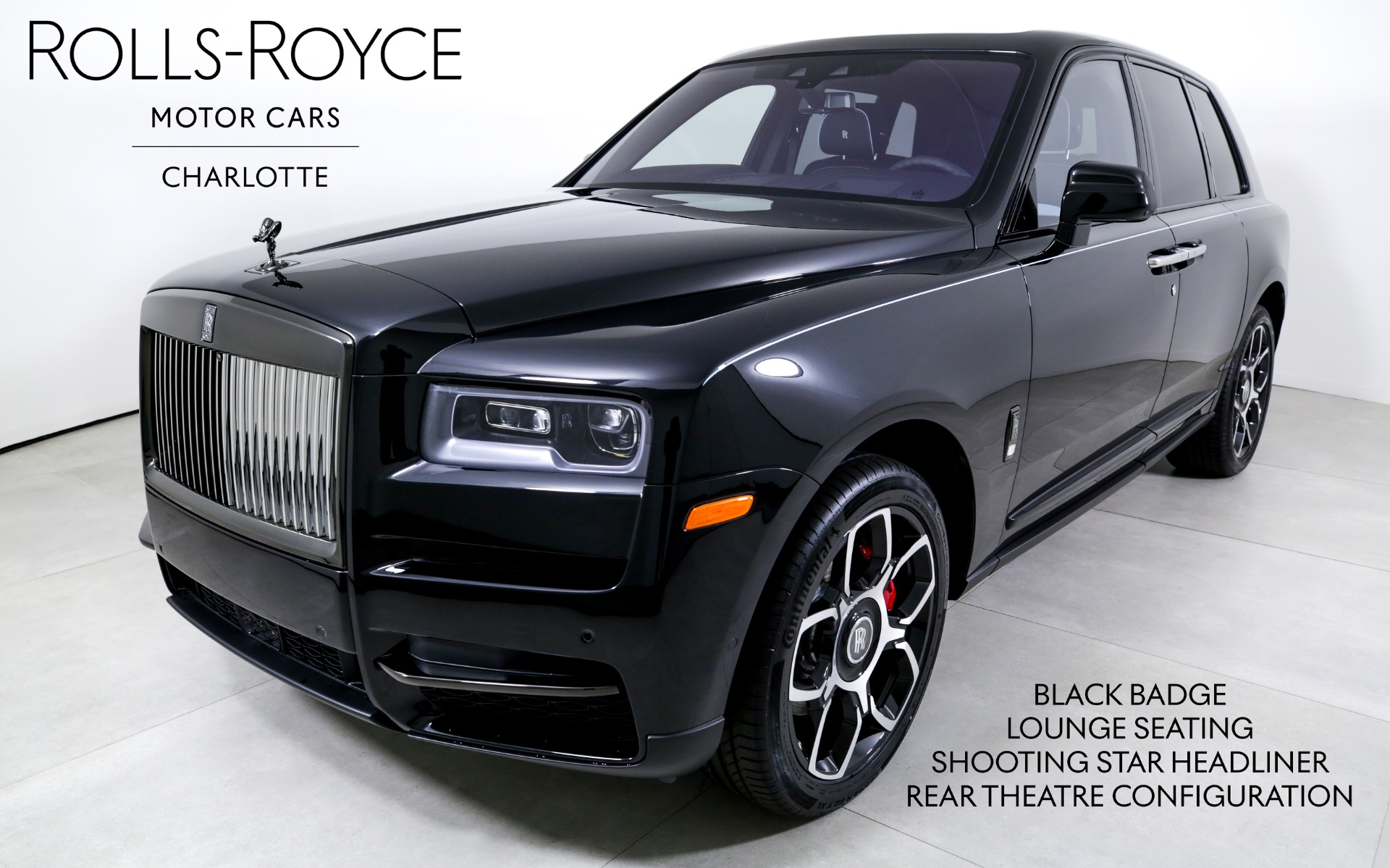 New 2024 Rolls-Royce Black Badge Cullinan  | Charlotte, NC