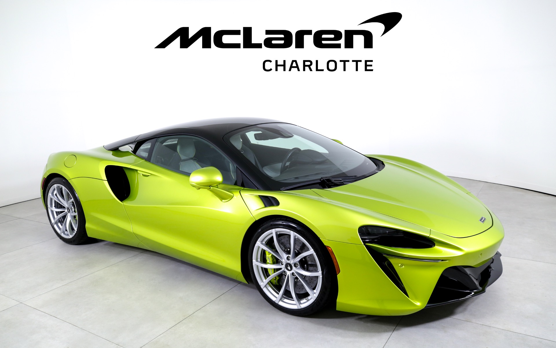 Used 2023 McLaren Artura Vision with VIN SBM16AEA2PW001398 for sale in Charlotte, NC