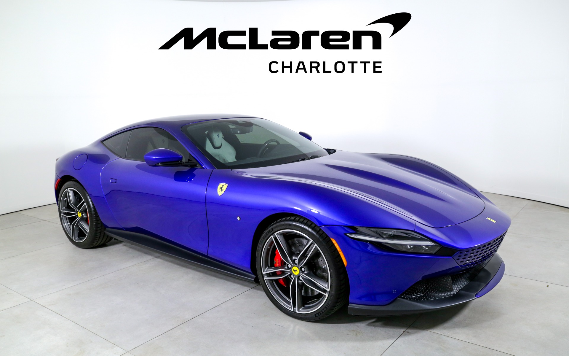 Used 2023 Ferrari Roma Base with VIN ZFF98RNA7P0293204 for sale in Charlotte, NC